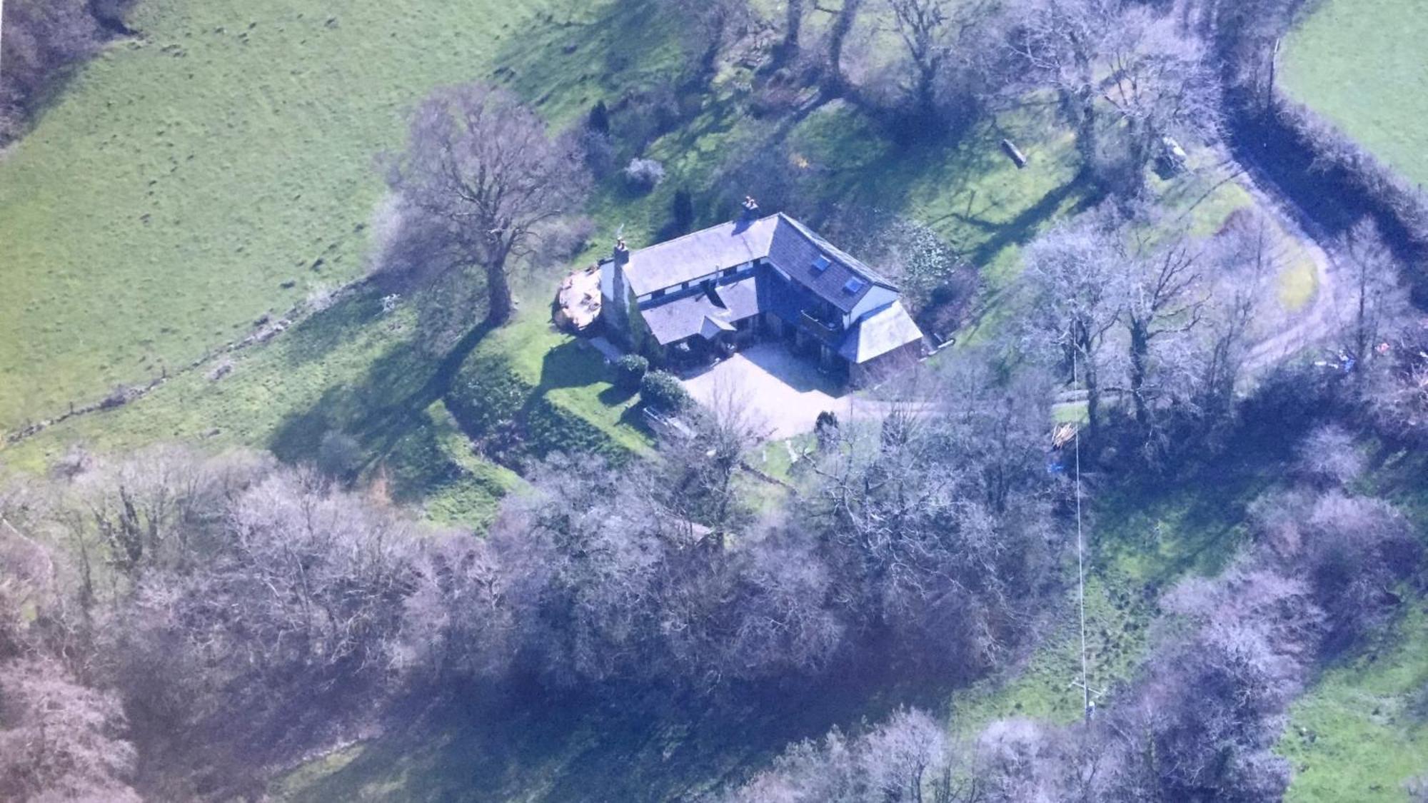 Lower Penrose Old Farmhouse Cottage Launceston Exterior foto